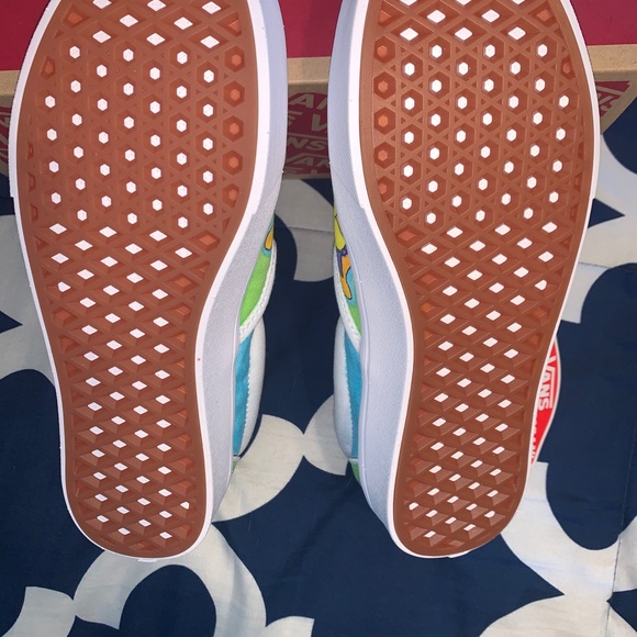 Custom Slip on vans with comfy Cush insole - Picture 6 of 9